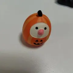 デコレ　コンコンブル　かぼちゃ　文鳥