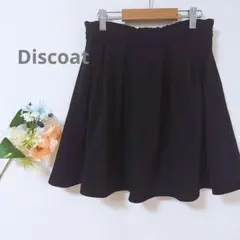 2.02 ディスコート プリーツミニスカート ウエストゴム シンプル カジュアル