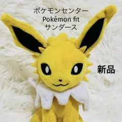 サンダース　ポケモンセンター限定 　ぬいぐるみ ‎ 2004年　当時品 2026年最新】ポケモン サンダース ぬいぐるみの人気アイテム - メルカリ