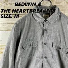 ✨BEDWIN & THE HEARTBREAKERS✨長袖シャツ グレー