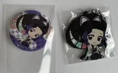 鬼滅の刃 胡蝶しのぶ しのぶ ぺたん娘 和傘 ラバスト ラバマス 缶バッジ