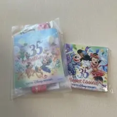 東京ディズニーリゾート 35周年記念パスケースとミニミラーセット