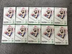 FUJIFILM instax mini用インスタントフィルム10パック