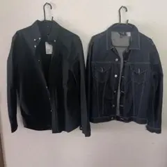 【H&M コットンシャツ デニムシャツ セット】