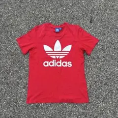adidas Originals トレフォイルロゴ Tシャツ レッドのサムネイル