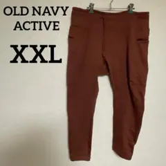 1点物❣海外古着✨オールドネイビー XXL ブラウンパンツ 茶色 無地