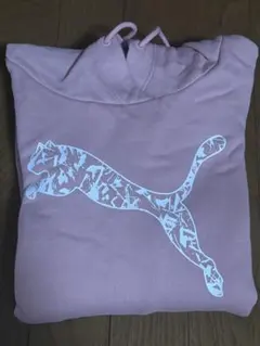 PUMA ピンク フード付きパーカー　ピンク　M