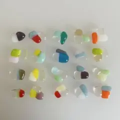 ガラスナギット 色々な色・形 #808