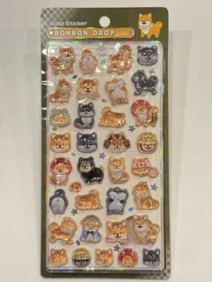 【正規品】ボンボンドロップシール 柴犬