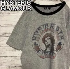 即完売品【ヒステリックグラマー】 ヒスガール リンガー長袖Tシャツ 超絶人気モデル ヒステリックグラマー ヒスガール 即完売 希少