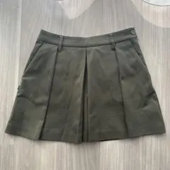 BRIEFING ブリーフィングゴルフ　プリーツスカート XS オリーブ　カーキ