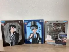 黒執事-寄宿学校編-シエル・セバスチャン・葬儀屋 フィギュア【3個セット】