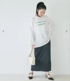 cocaロゴプリント 長袖Tシャツ ホワイトのサムネイル