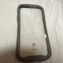 iFace ハードケース 透明 グレー