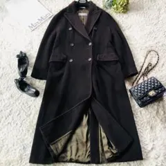 最高級 白タグ MaxMara 千鳥格子 ダブル ジャケット 40 希少 最高級 白タグ♡Max Mara 千鳥格子 ダブルジャケット 40 希少 美品