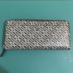 コールハーン　モノグラム　長財布　 黒系