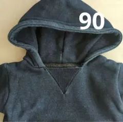 ocean＆groundネイビー フード付き スウェットトレーナー 90cm