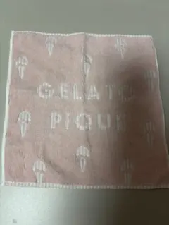 GELATO PIQUE タオルハンカチ ピンク アイス柄のサムネイル