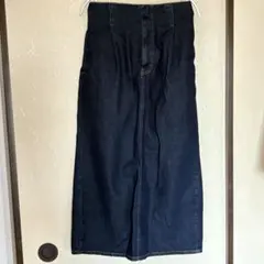 earth デニムスカート 紺