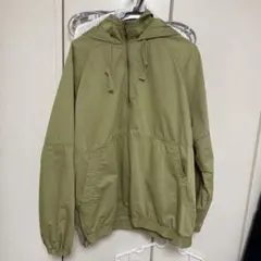 ZARA ハーフジップパーカー サイズL