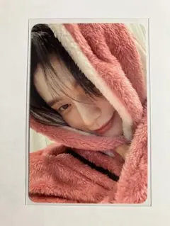 ジウン キムジウン トレカ 5集 applemusic うさぎ毛布