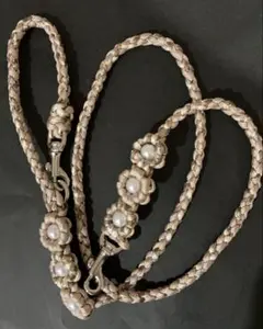 小型犬用　カフェリード　パラコード　4ミリ　　オーダーも受付中