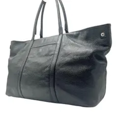 GIANNI CHIARINI トートバッグ A3 シボ革 【美品】のサムネイル