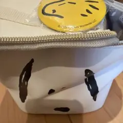 スヌーピー バニティポーチ バッチセット