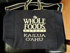 Whole Foods Market トートバッグ ネイビー