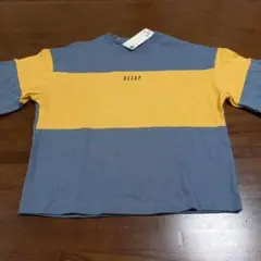 GU RECAP Tシャツ 130 青/黄のサムネイル