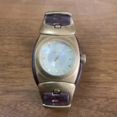 DIESEL ゴールド アナログクォーツ腕時計