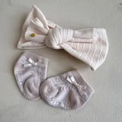 【petit main】ヘアバンド・靴下