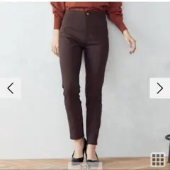 新品　コムサモデルズ　コムサイズム　ハイテンションパンツ　保温　S　М　起毛