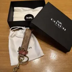 コーチ シルバーメタ レキシー 立体 キーホルダー【比較的美品、希少