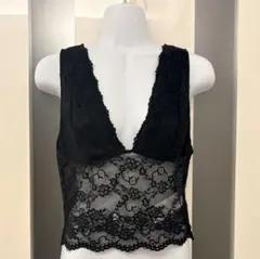 総レース キャミソール ブラックのサムネイル