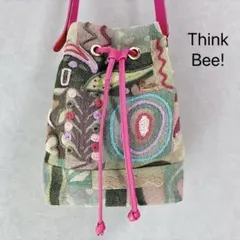 Think Bee! シンクビー リッピ 巾着 ショルダーバッグ 2way - メルカリ