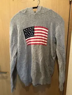 Brandy Melville 星条旗 ニットパーカー