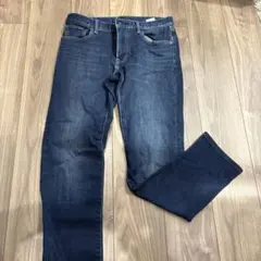 UNIQLO HEATTECH デニムパンツ ダークブルー