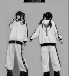 DimMoire ロゴプリントジャージ 上下セットMサイズ
