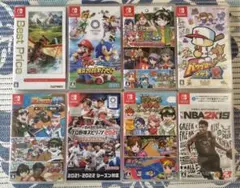 中古Switchソフトまとめ売り8本セット↓詳しくは説明欄へ↓