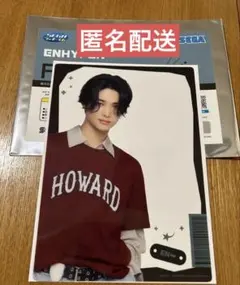 ENHYPEN セガラッキーくじ F賞 クリアビックカード ニキ