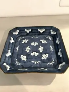 隅切皿 松竹梅 2客 ペアセット