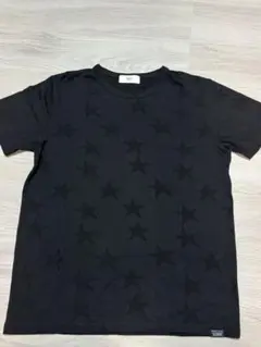 メンズ　 AZULブラック 星柄 Tシャツ