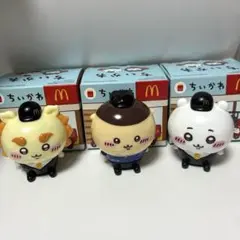 ちいかわ マクドナルド ハッピーセット マック　フィギュア3種セット
