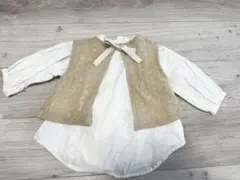 プティマイン　新品　タグ付き　重ね着　トップス