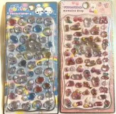 【正規品】ぷくぷくあわわちゃんプチドロップステッカーmomoiro drop