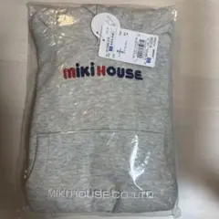 （未開封、未使用）MIKI HOUSE グレー トレーナー 90サイズ