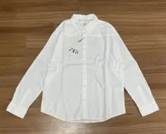 新品 ZARA ホワイトシャツ サイズ10 (140 cm)