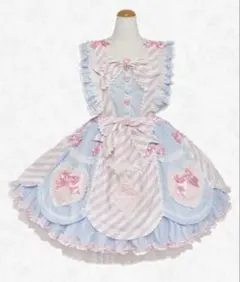 Angelic Pretty ギンガム配色肩リボン JSK＋KC - メルカリ