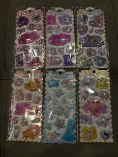 全種コンプリート　ウォーターシール　サンリオ６点セット